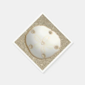 Serviette En Papier Le sable contre l'or (Coin)