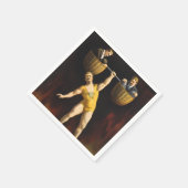 Serviette En Papier Le Sandow Eugen Sandow Vaudeville Weightlifter (Coin)