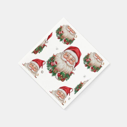 Serviette En Papier le santa claus (Coin)