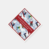 Serviette En Papier Le snowboard n'est pas tout (Coin)