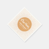 Serviette En Papier Le Soleil Est Là, Le Son Boy Bay Douche (Coin)