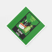 Serviette En Papier Le Sushi Et Le Sake (Coin)