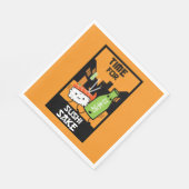 Serviette En Papier Le Sushi Et Le Sake (Coin)