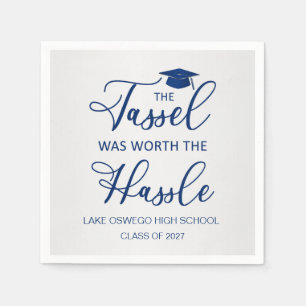Serviette En Papier Le Tassel De Diplôme Vaut La Peine Le Hassle