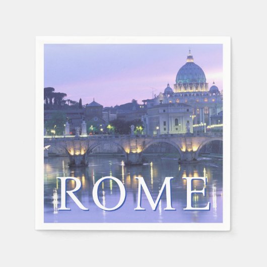 Serviette En Papier Le Vatican | Rome, Italie (Devant)