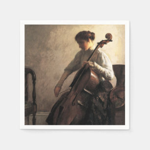 Serviette En Papier Le Violoncelliste (par Joseph DeCamp)