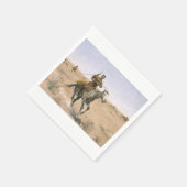 Serviette En Papier Le vol Frederic Remington (Coin)