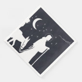 Serviette En Papier Le Voyage À Bethléem (Coin)