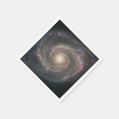 Serviette En Papier Le Whirlpool Galaxy M51 & Companion dans l'espace (Coin)