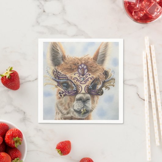 Serviette En Papier Le Who's Dat ? ! (En situation)