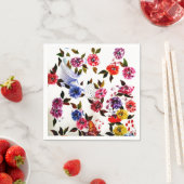 SERVIETTE EN PAPIER L'EAU FLEUVE PEUT PAPIER NAPKINS (En situation)