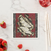 Serviette En Papier L'échelle (En situation)