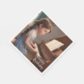 Serviette En Papier Leçon de piano (Coin)