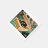 Serviette En Papier Lecteur d'enregistrement portable des années 1950 (Coin)