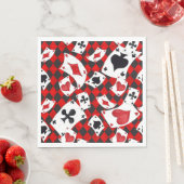 Serviette En Papier Lecture de cartes (En situation)