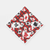 Serviette En Papier Lecture de cartes (Coin)