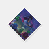 Serviette En Papier Lecture hivernale (Coin)