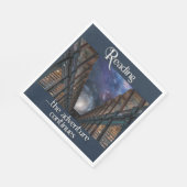 Serviette En Papier Lecture ...l'aventure continue Napkin (Coin)