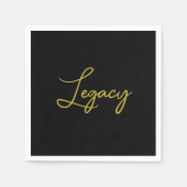 Serviette en papier Legacy  (Devant)
