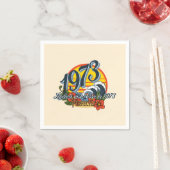 Serviette En Papier légendes sont nées en 1973 (En situation)