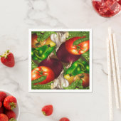 Serviette En Papier Légumes et herbes Aliments Légumes biologiques (En situation)