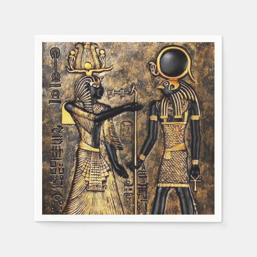Serviette En Papier L'Egypte Ra le Sun King Papier serviettes (Devant)