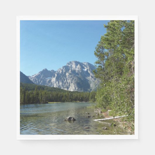 Serviette En Papier Leigh Lake, parc national de Grand Teton (Devant)