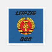 Serviette En Papier Leipzig, DDR - Allemagne de l'Est (Devant)