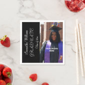 Serviette En Papier L'élégante photo de la femme (En situation)