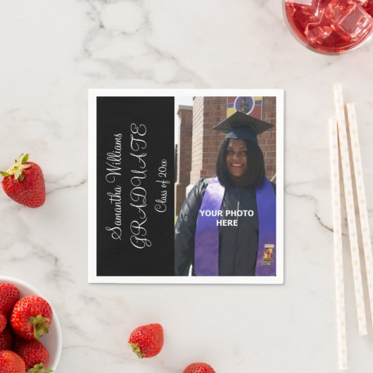 Serviette En Papier L'élégante photo de la femme (En situation)