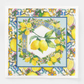 Serviette En Papier Lemon Fresh (Devant)