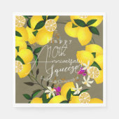Serviette En Papier Lemon Squeeze (Devant)
