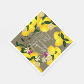 Serviette En Papier Lemon Squeeze (Coin)