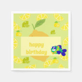 Serviette En Papier Lemon Vibes  (Devant)