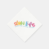 Serviette En Papier Lenteur (Coin)