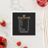 Serviette En Papier Leo Faits Symbole Zodiaque Horoscope Astrologie Ca (En situation)