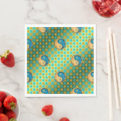 Serviette En Papier Leo & Water Dog (En situation)
