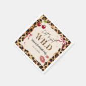 Serviette En Papier Leopard Cheetah Bachelorette Weekend Party Napkins (Coin)