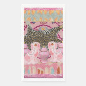 Serviette En Papier Leopard Chinoiserie Ginger Jar jars papier (Devant)