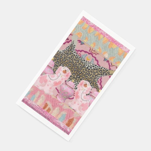 Serviette En Papier Leopard Chinoiserie Ginger Jar jars papier (Coin)