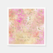 Serviette En Papier Leopard Peinture série Design 5 (Devant)