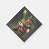 Serviette En Papier Leprechaun Pot Of Gold  (Coin)