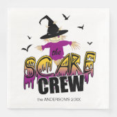 Serviette En Papier L'équipage de Scare Welcome Purple ID1002 (Devant)