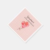 Serviette En Papier Les 90 ans de grand-mère (Coin)