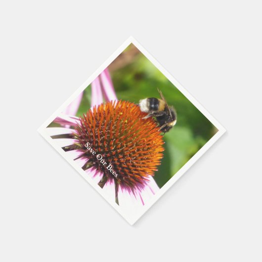 SERVIETTE EN PAPIER LES ABEILLES (Coin)