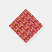 Serviette En Papier Les amateurs de fromage français (Coin)