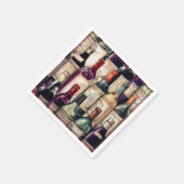 Serviette En Papier Les amateurs de vin serviettes (Coin)
