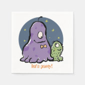 Serviette En Papier Les amis (Devant)