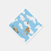 Serviette En Papier Les animaux de la savane (Coin)