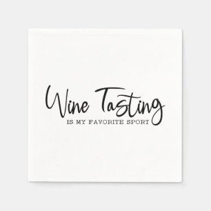 Serviette En Papier Les assiettes de fête pour la dégustation de vin,